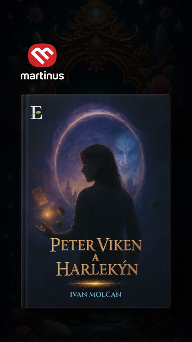 Peter Viken a Harlekýn — obálka knihy