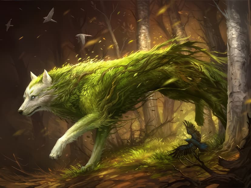 Vlk z temných lesov